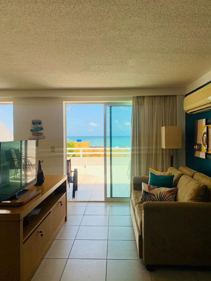 Maravilhoso Flat Com Vista O Mar De Ponta Negra 公寓 纳塔尔